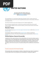 MUN Glossary of Essential Terms | PDF | Committee | Government