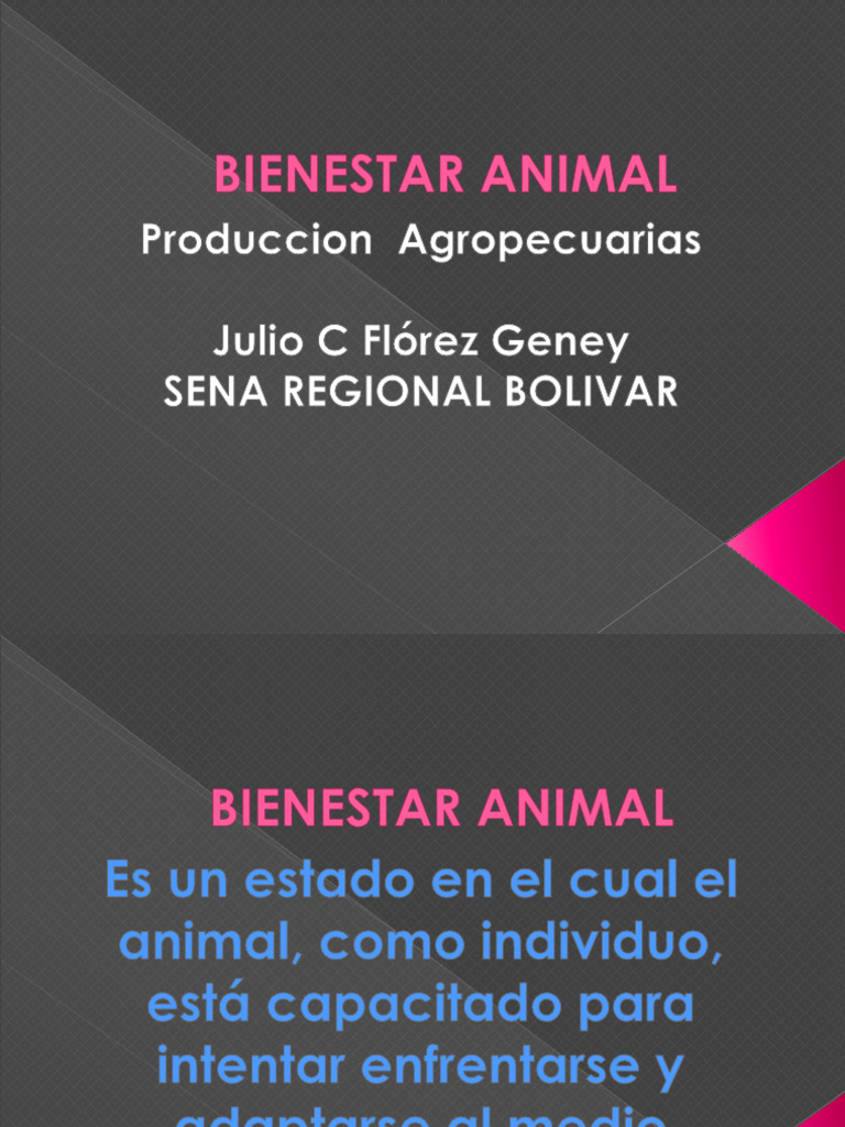 Bienestar Animal | PDF | Bienestar de los animales