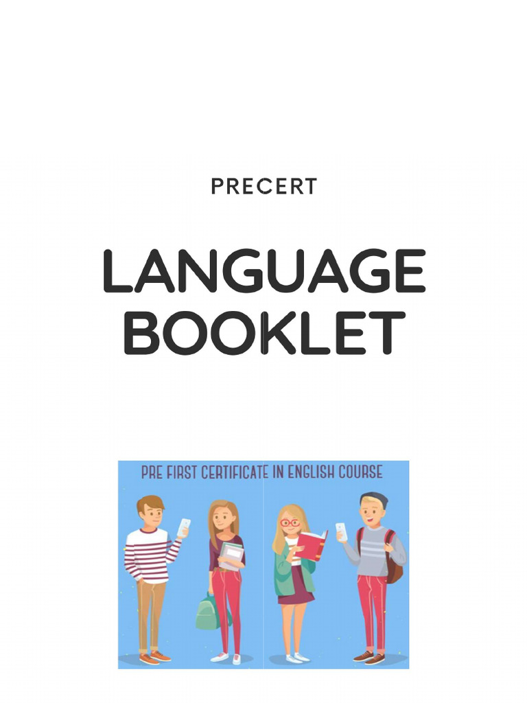 Precert Language Booklet - 2025 | PDF