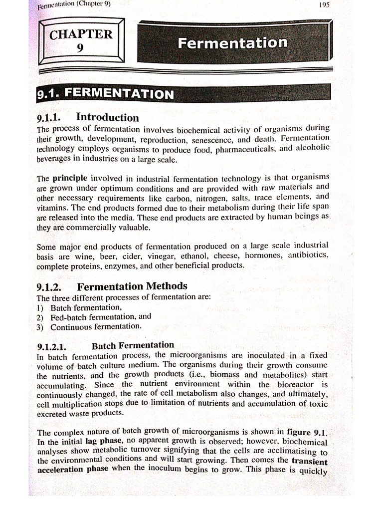 Fermentation | PDF