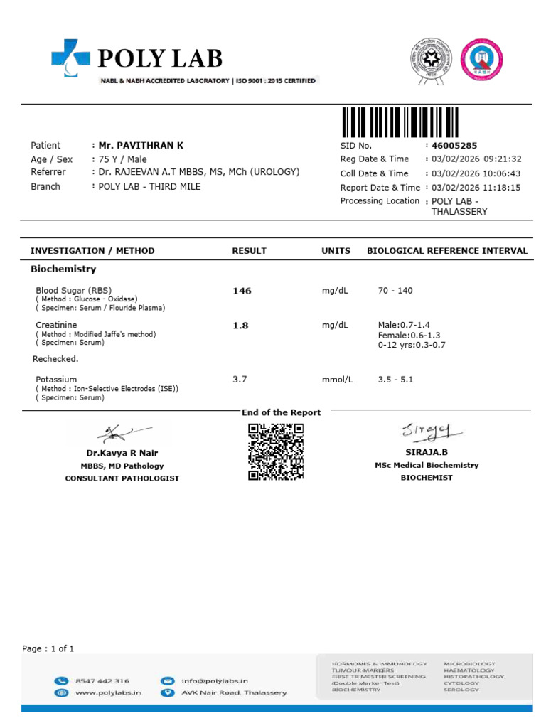 Mr. Pavithran K | PDF