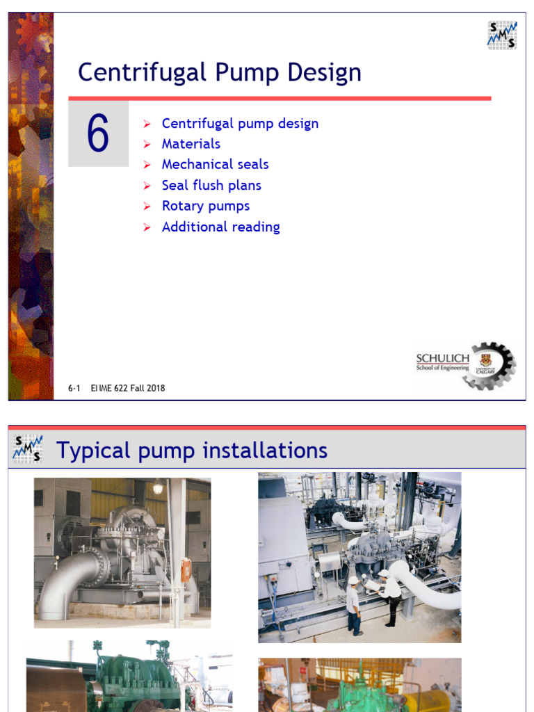 PCS-06 Centrifugal Pump Design | PDF | Pump | Bearing (Mechanical)