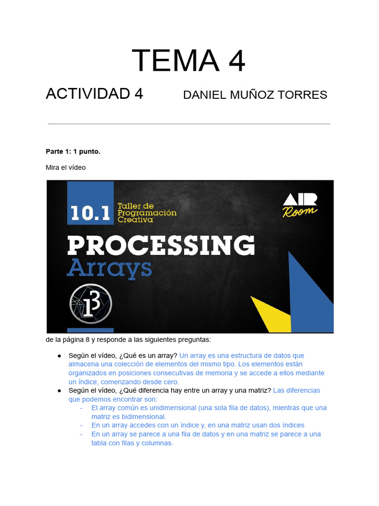 TEMA 4 Actividad 4_250526_113559 | PDF | Programación de computadoras ...