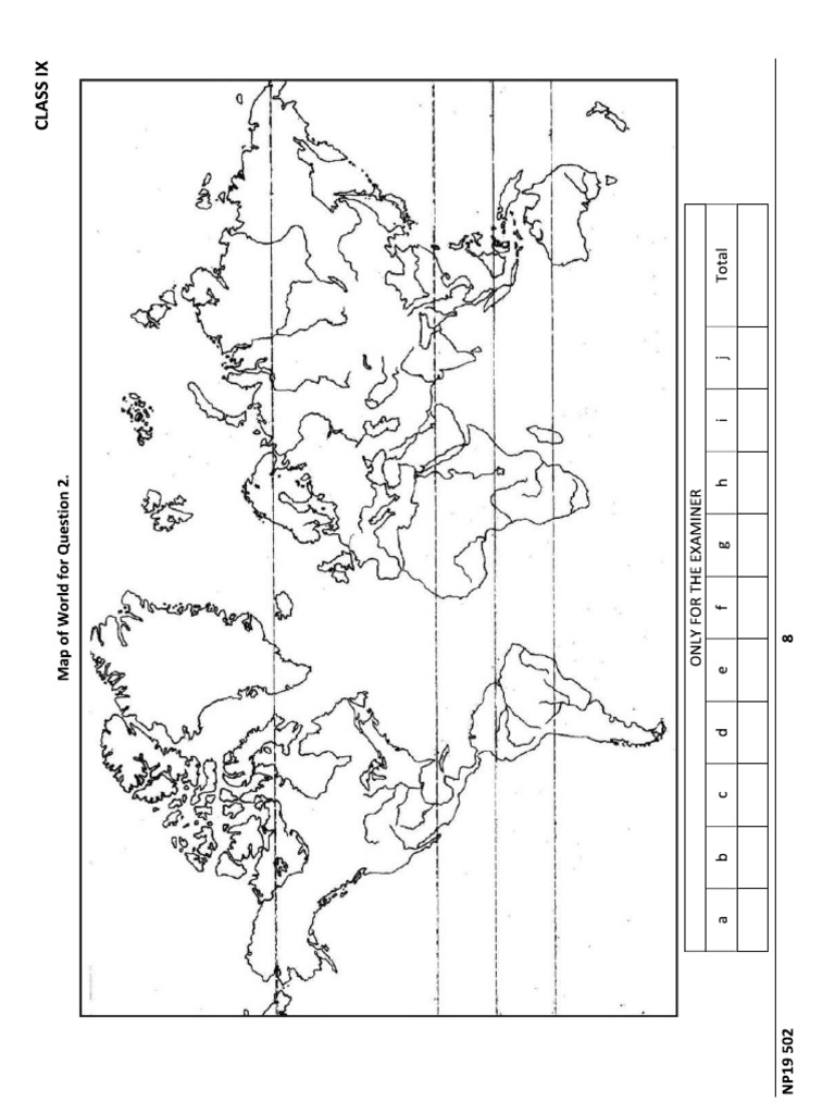 ICSE WorldMap | PDF