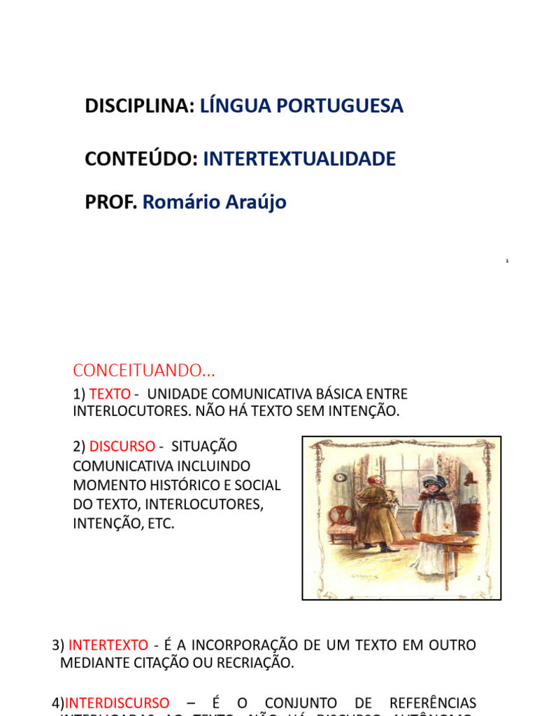 Inter Textual I Dade | PDF | Discurso | Amor