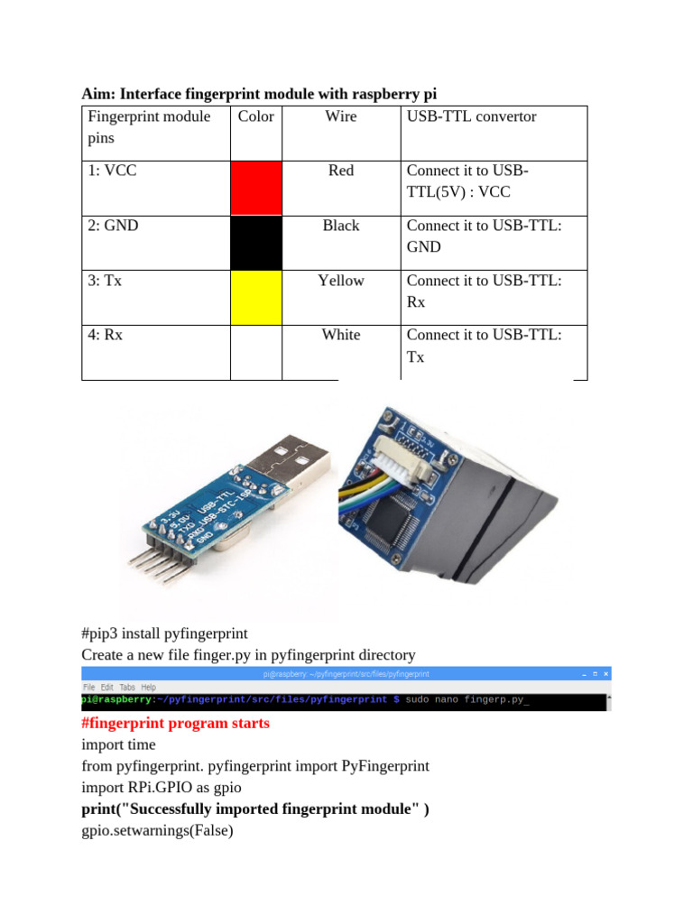Practical 10 Fingerprint | PDF | Computer Programming | Computing