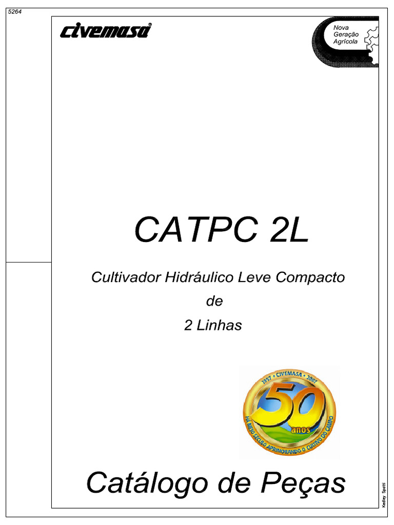Cultivador Hidraulico Leve Compracto CATPC-2L | PDF