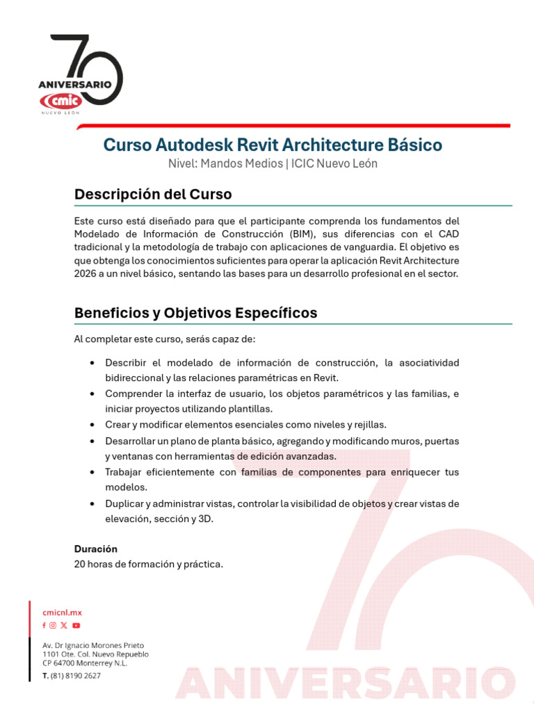 01 Revit Architecture - Basico | PDF | Autodesk Revit | Modelado de ...