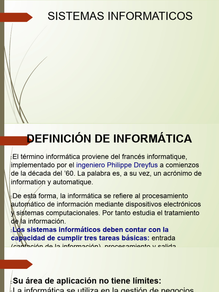 Sistemas Informáticos (Hardware, Software y Redes) | PDF | Periférico ...