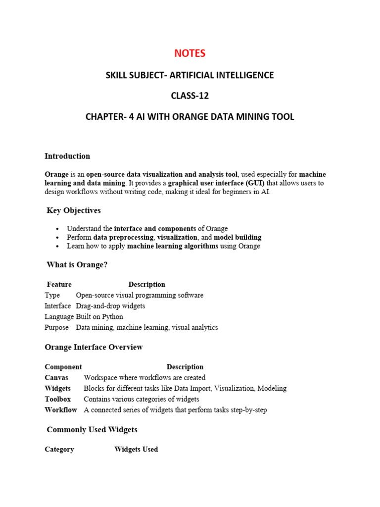 843 Class 12 Artificial Intelligence Chap-4 (2025-26) PDF | PDF ...
