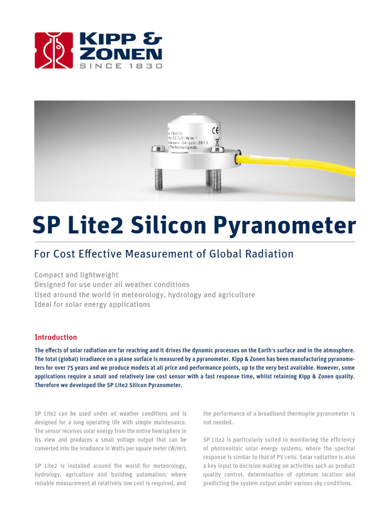 Appendix-9 Rooftop Sensor | PDF