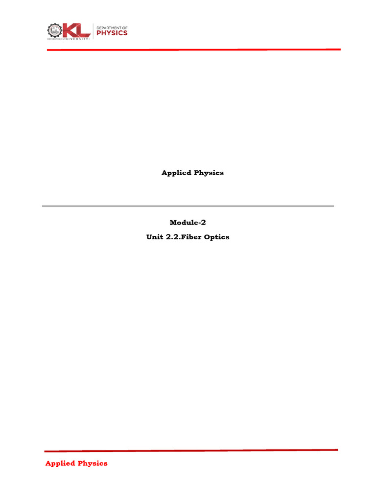 CO 2 Fiber Optics | PDF | Optical Fiber | Refraction