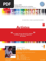 Caran D'ache - Crayons Couleurs Luminance 6901 - Brochure - 2012