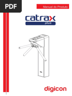 Manual da Catraca Digicon Catrax Plus | PDF | Relé | Fonte de energia