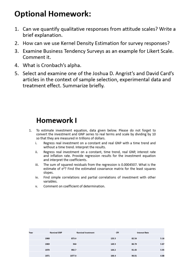 Assignment I | PDF | Regression Analysis | Applied Statistics