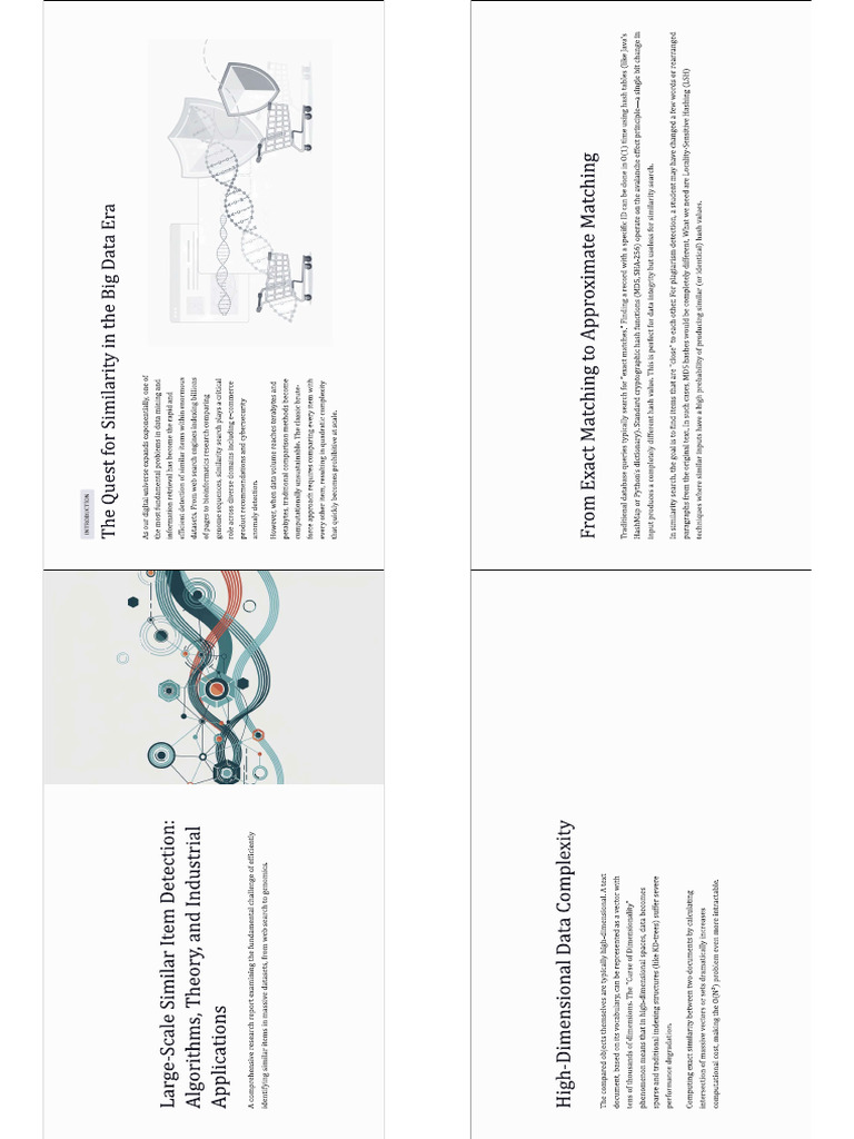 3. Large Scale Similar Item Detection Algorithms Theory and Industrial ...
