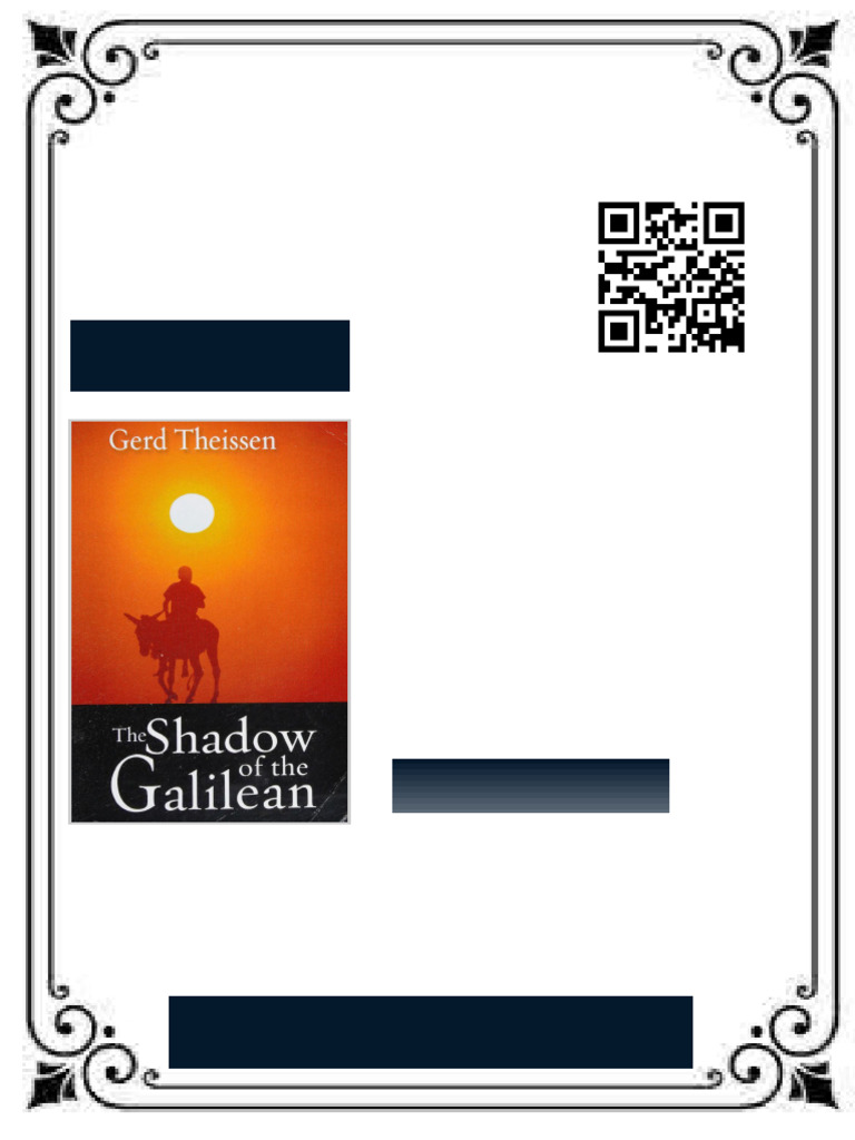 The Shadow of The Galilean The Quest of The Historical Jesus in ...
