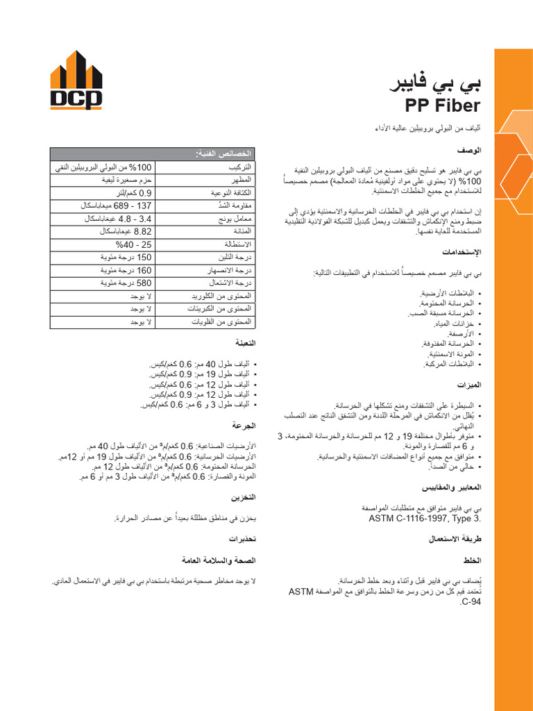 PP Fiber - 2 | PDF