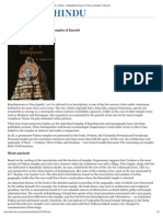 The Hindu - Arts - Books - Epigraphical Study of Vishnu Temples of Kanchi