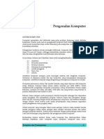 Sistem Komputer dan Perangkat Keras Lunaknya