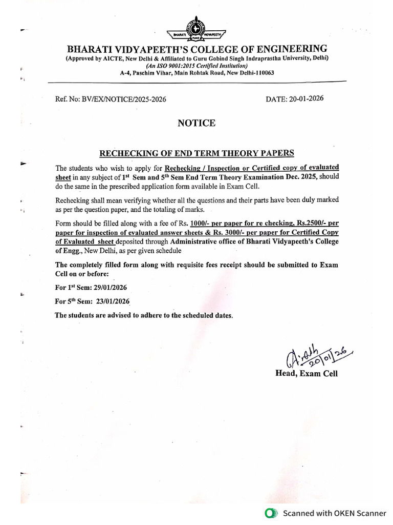Notice 1 | PDF