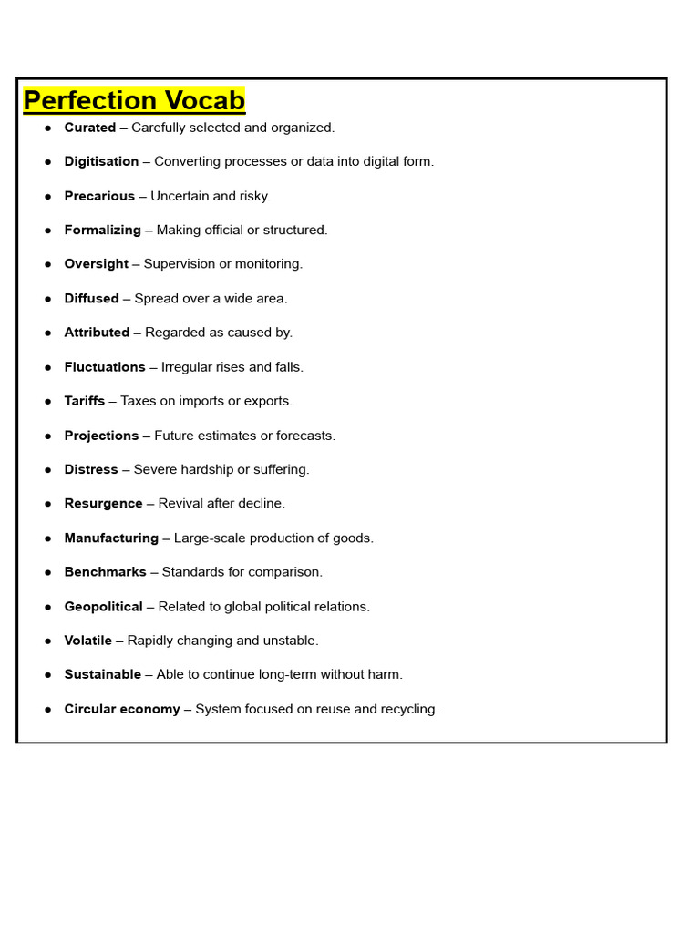 Class Notes (24th Feb, 2026) | PDF | Economies