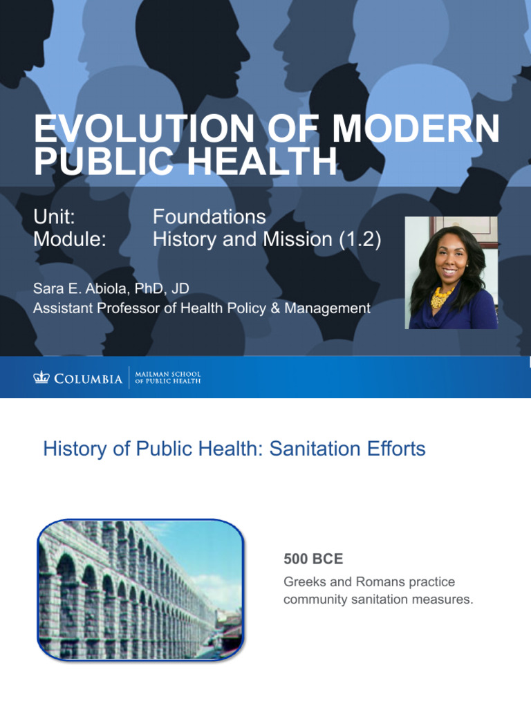 1.2.2 Evolution of Modern Public Health | PDF | Public Health | Pandemic