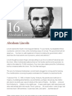 Abraham Lincoln | 1861-1865 |  16th President of the United States,