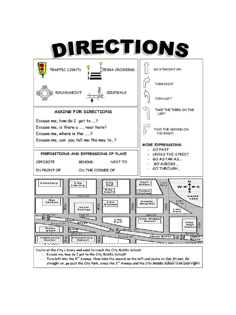 Giving Directions | PDF