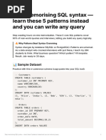 SQL Case Study for Banking Transactions | PDF | Database Transaction ...
