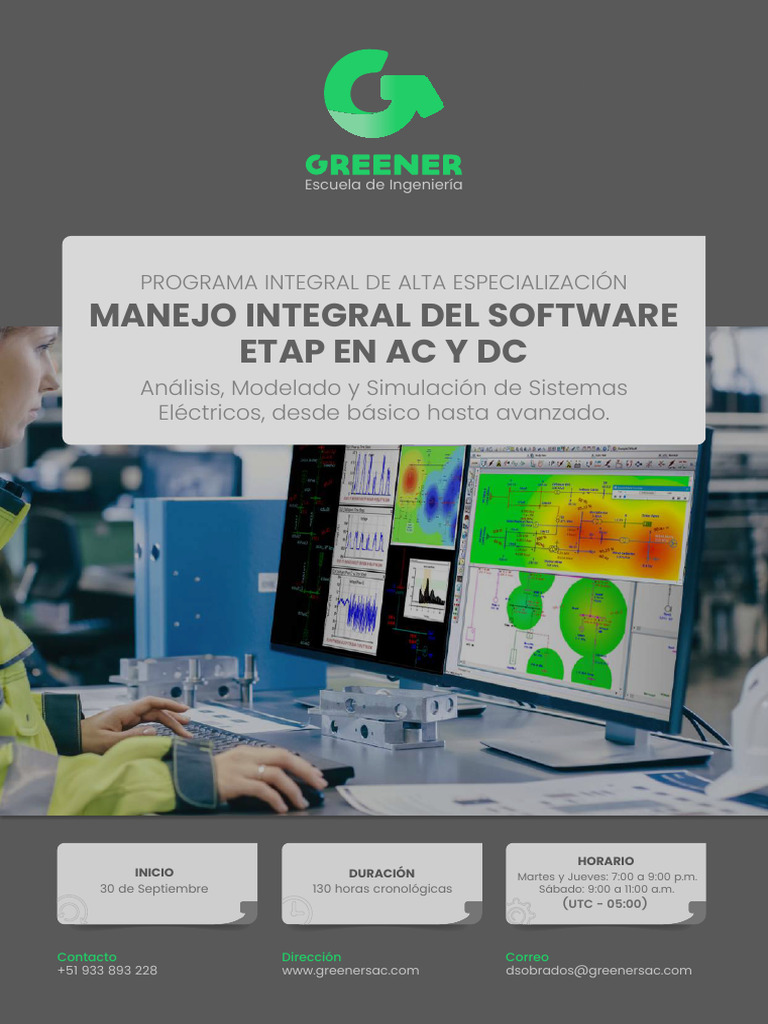 (PIAE.11.25) Manejo Integral Del Software ETAP en AC y DC | PDF ...