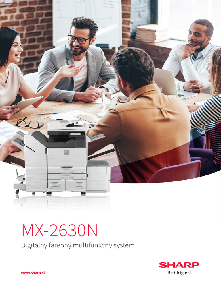Sharp MX-2630N Brochure A4 8pp - SK - Print | PDF
