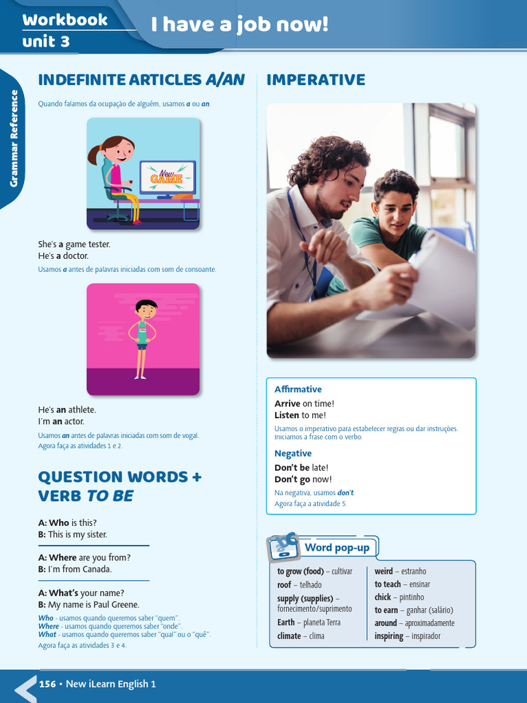 Grammar Reference Unit 3 | PDF | Linguística | Idiomas