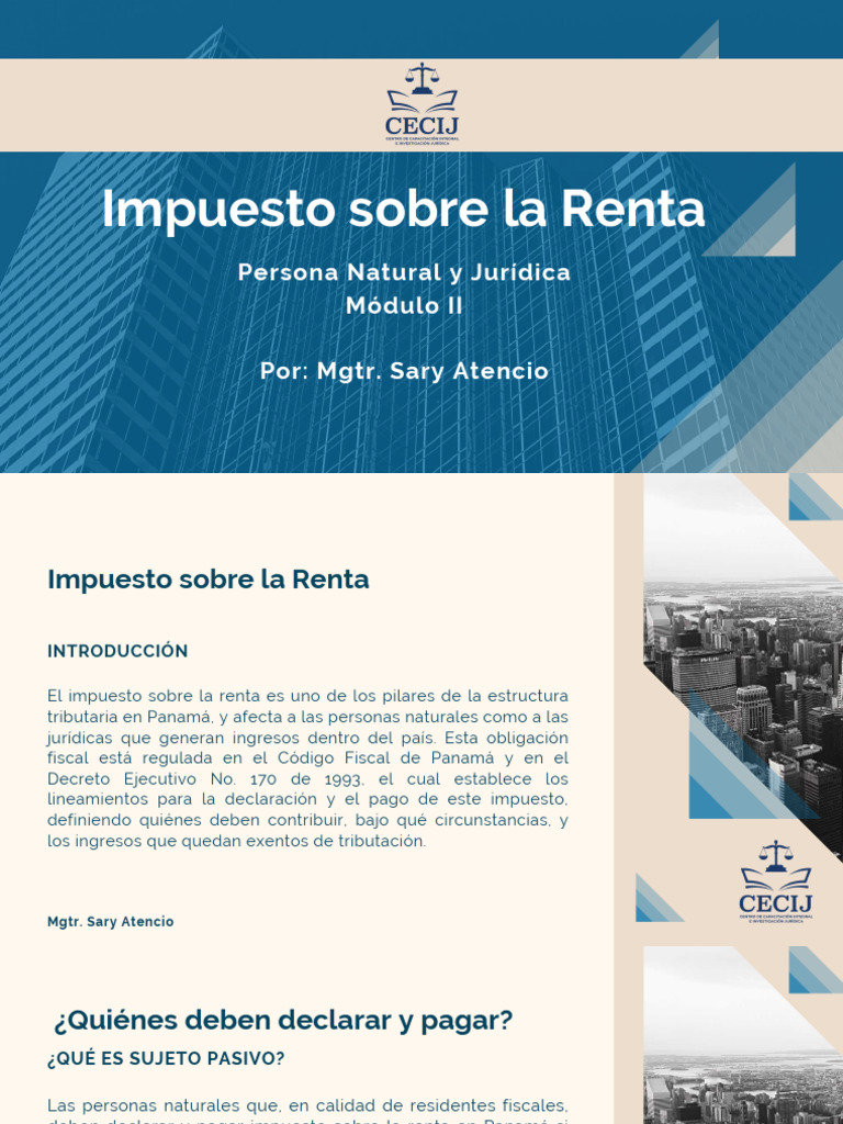 Comp-Curso-Diplomado Declaración de Impuesto Sobre La Renta II | PDF ...