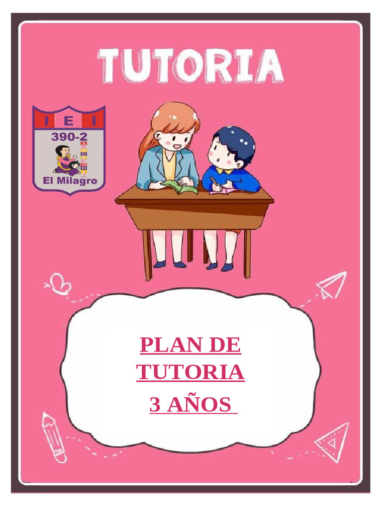 Plan de Tutoria de Aula 2023 | PDF | Oración | Maestros