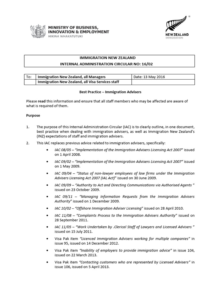 Iac 16 02 | PDF | Travel Visa | Justice