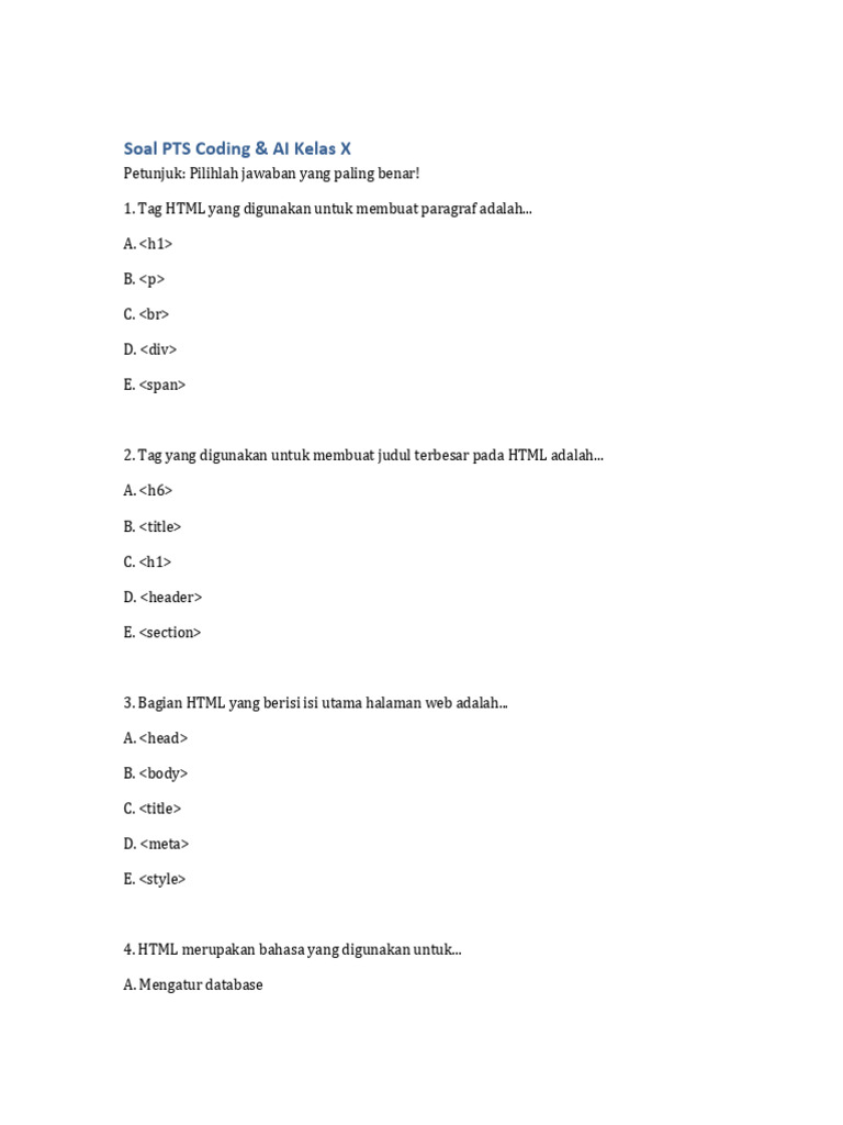 Soal Coding | PDF
