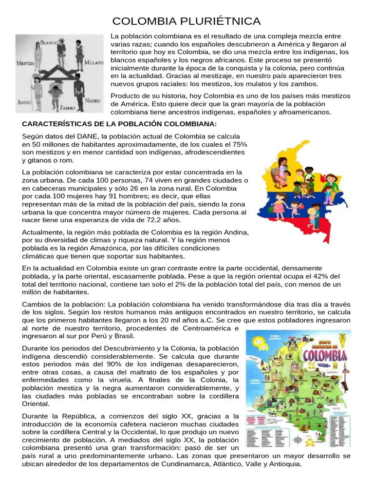 Colombia Pluriétnica | PDF | Pueblos Indígenas de las Américas ...