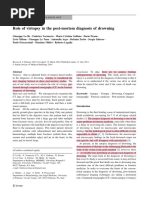 Forensic Analysis of Decompression Accident | PDF | Anatomy