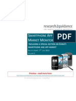 Smartphone App Market Monitor Vol.6 Q1 2012