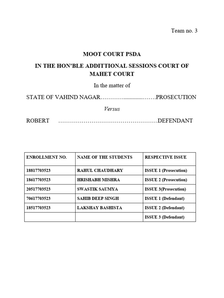 Law of Crime Psda Team | PDF | Burden Of Proof (Law) | Consent