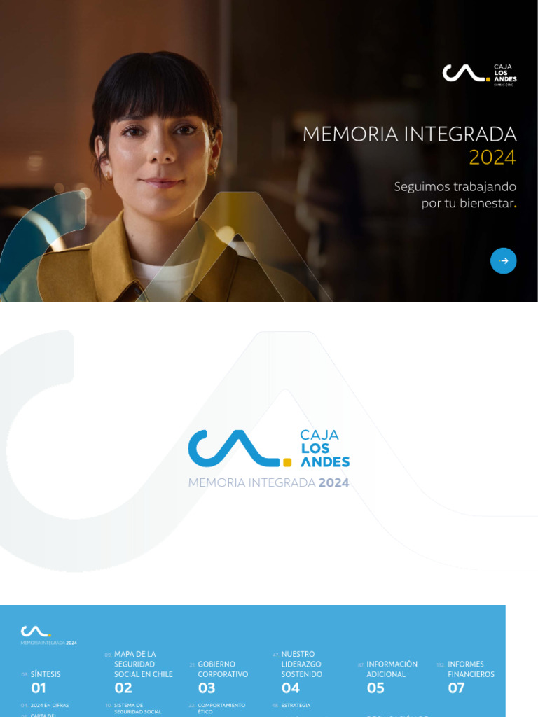 Memoria Integrada Caja Los Andes 2024 | PDF