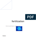 Fertilization: Click To Edit Master Subtitle Style