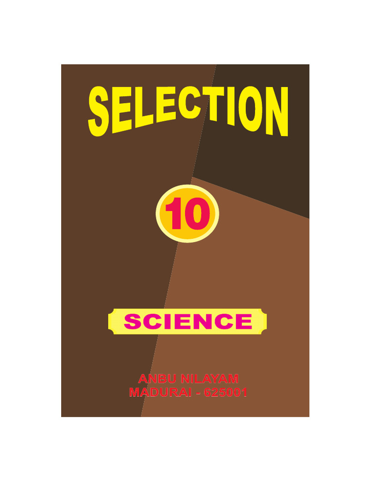 10th Standard Science Study Material English Medium PDF Download | PDF ...