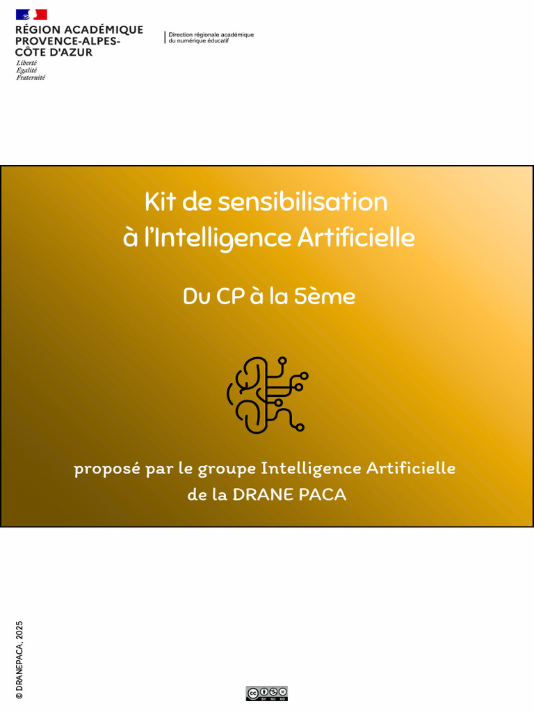 Kit IA Sensibilisation | PDF | Intelligence artificielle | Intelligence ...