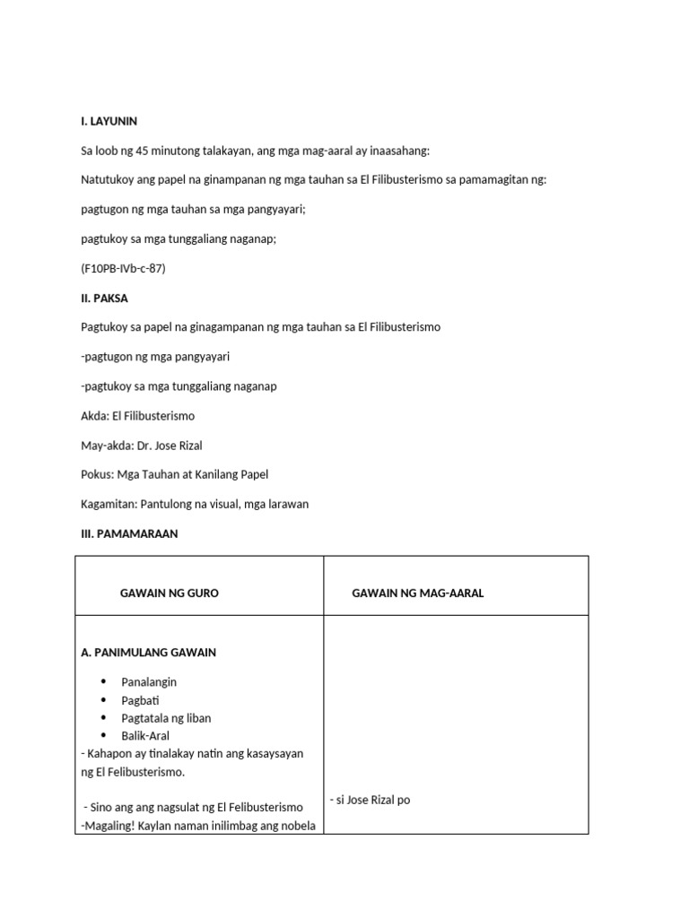 LP FilipinO | PDF