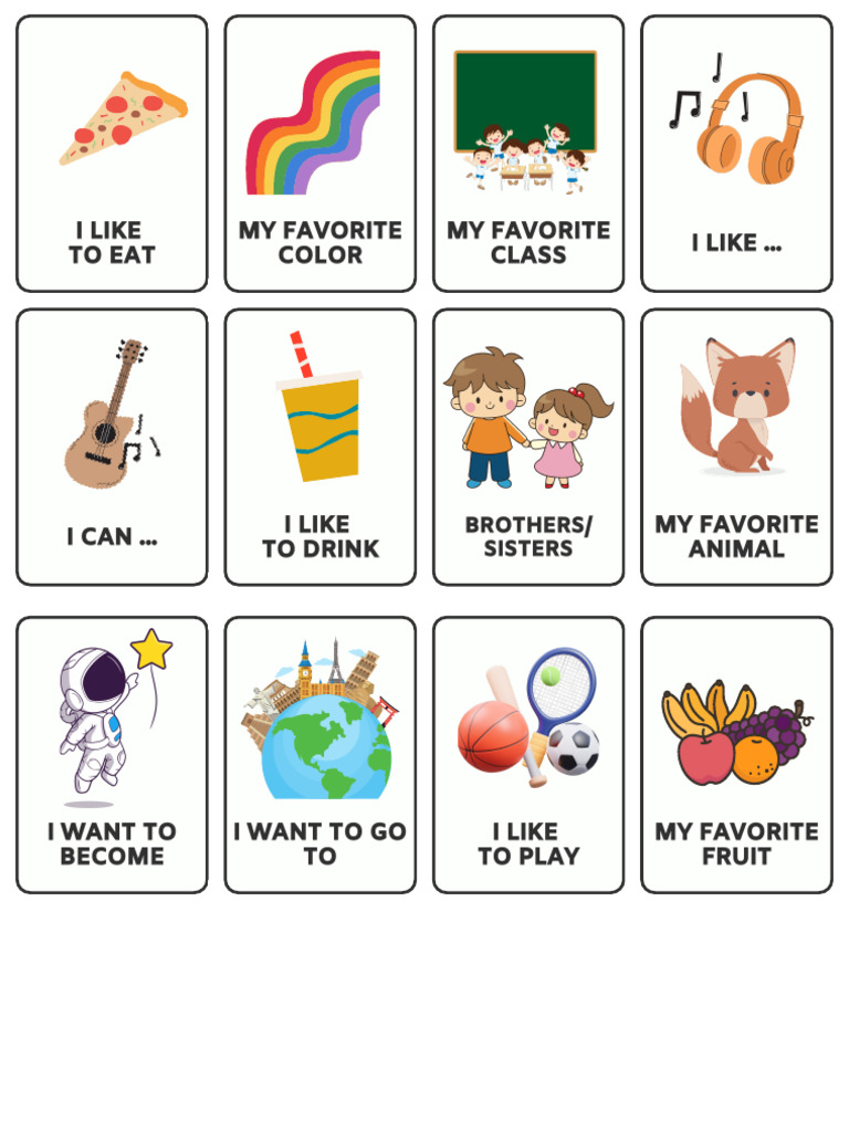 Activity Cards | PDF