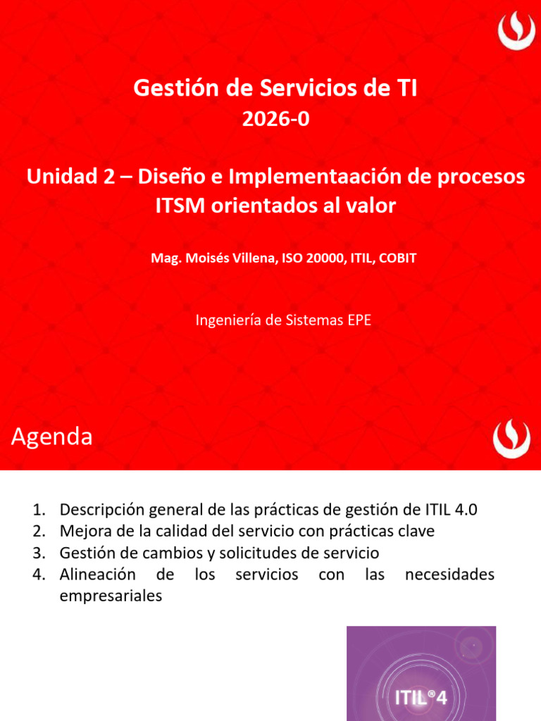 Semana 4 | PDF | Itil | It Service Management