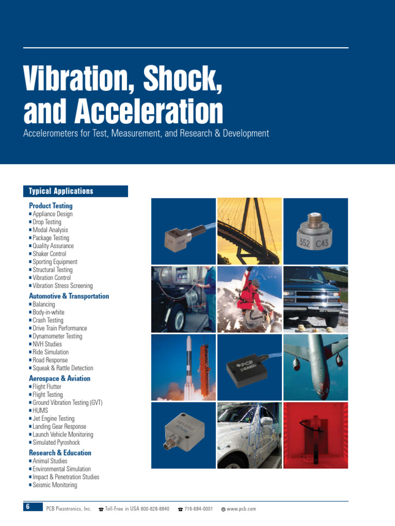 PCB STC 0207 Vibration | PDF | Accelerometer | Electrical Engineering