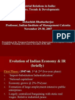 Industrial Relations in India: Structure, Trends & Developments
